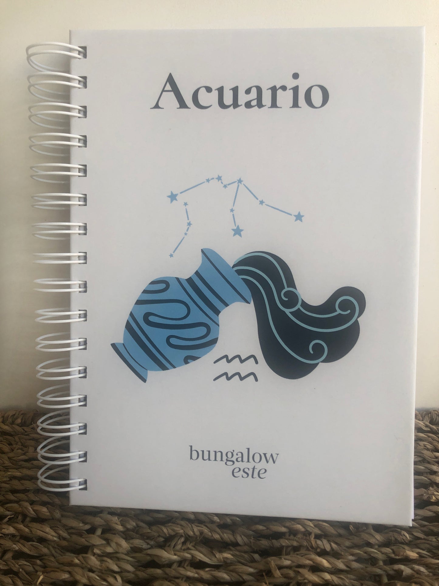 Cuaderno de Símbolo Acuario